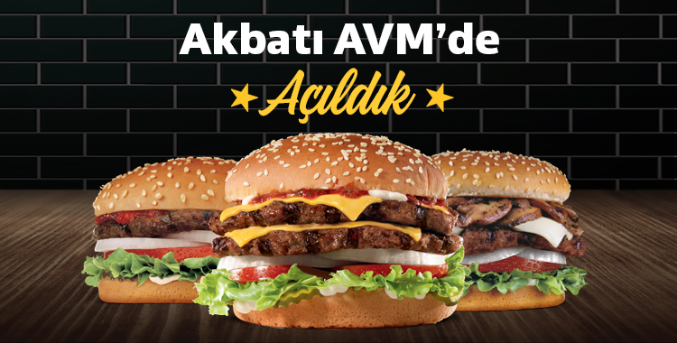 Akbatı AVM şubemiz artık sizlerle!